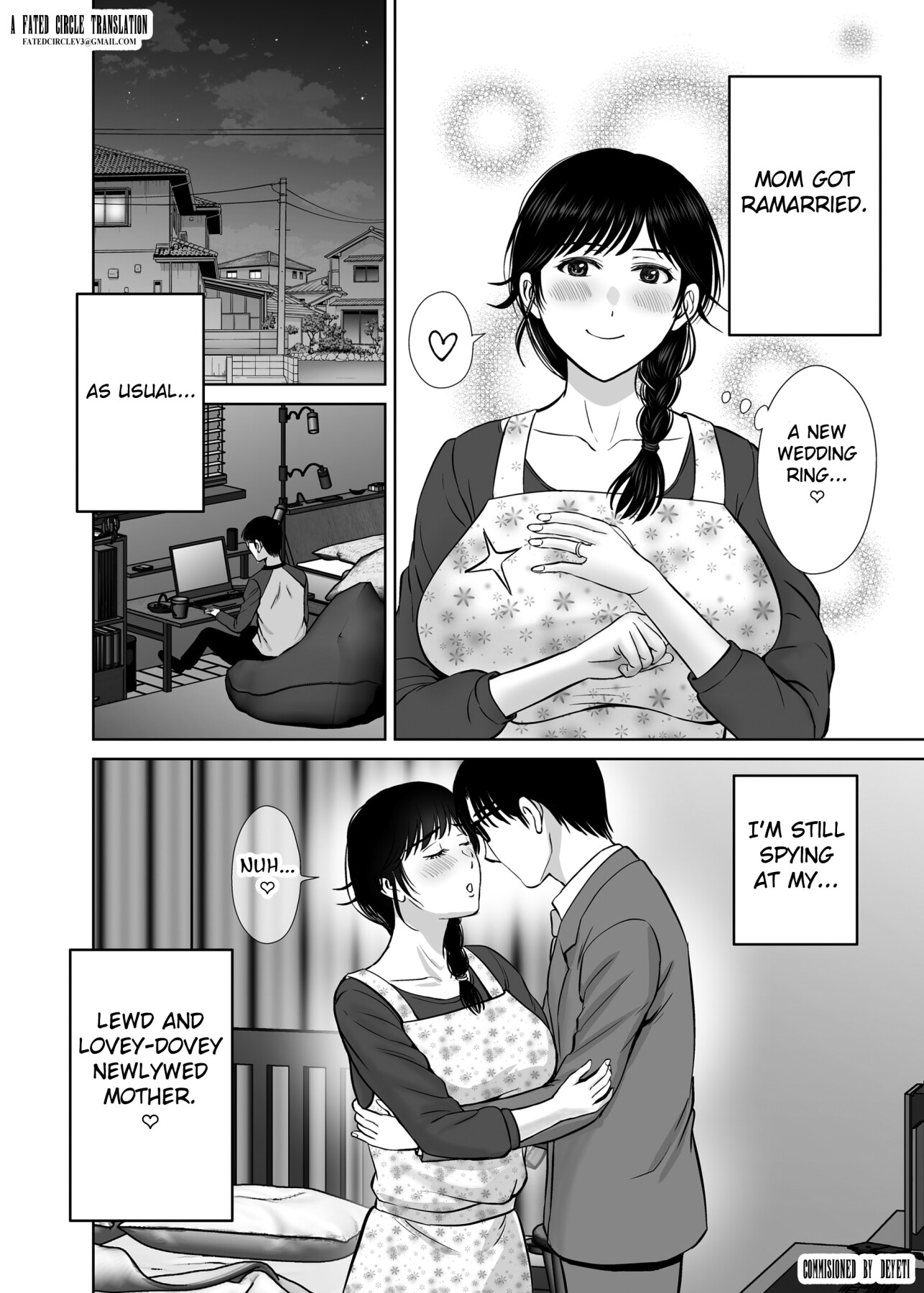Hentai Manga Comic-The story of how my busty mother cums over and over again with an old man's raw dick right in front of me 2-Read-3